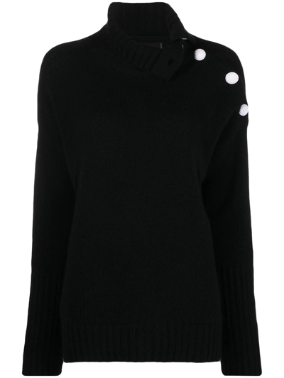 Shop Zadig & Voltaire Alma Cashmere Sweater In Black