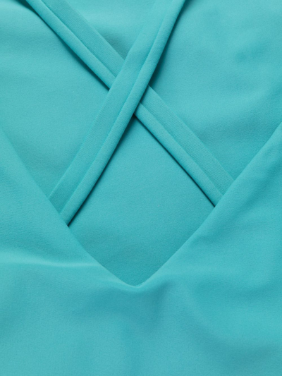 Shop Jade Swim Mila Cross-strap Swimsuit In Blue