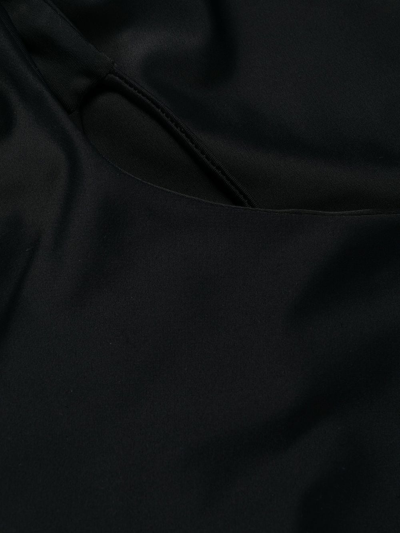 Shop Jade Swim Apex One-shoulder Swimsuit In Black