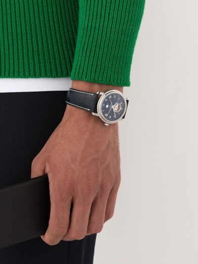 Frederique Constant Classics Heart Beat Moonphase Date 37mm In Blue