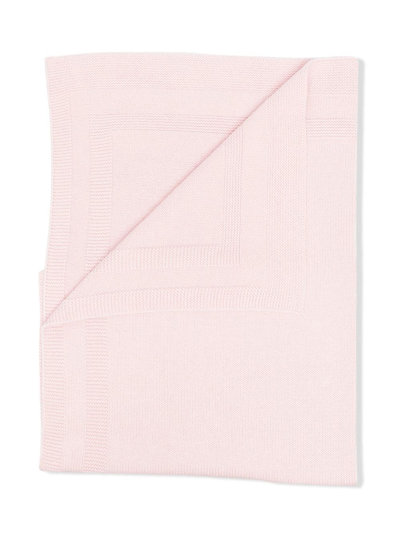 Shop Stella Mccartney Graphic-print Blanket In Pink