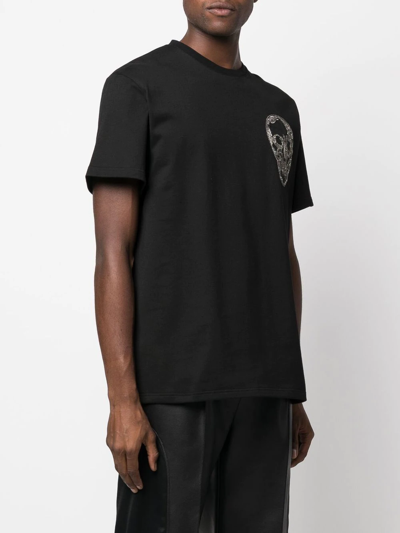 Alexander Mcqueen Skull-printed T-shirt In Black