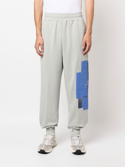 Shop A-cold-wall* Pants With Logo In Grey