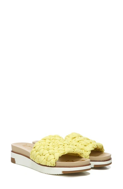 Shop Sam Edelman Ainslie Slide Sandal In Butter Yellow