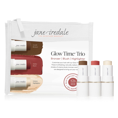 Shop Jane Iredale Glow Time Stick Trio Kit In Default Title