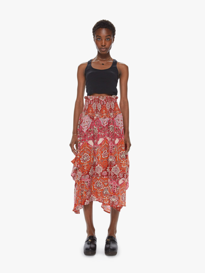 Shop Maria Cher Amapola Skirt Lugo In Multi, Size Large (also In Xs, S,xs, S)