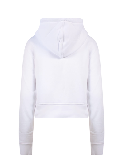 Shop Palm Angels Sweatshirt In White