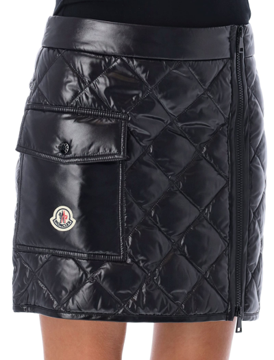 Moncler Quilted Jersey Mini Skirt - ShopStyle