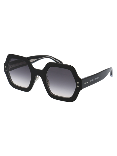 Shop Isabel Marant Im 0004/s Sunglasses In 8079o Black