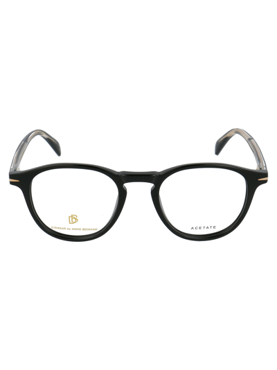 Shop Db Eyewear By David Beckham Db 1018 Glasses In 807 Black