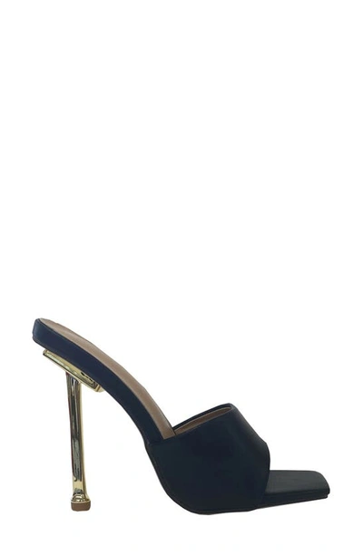 Shop Mique Audrey Mule Sandal In Black