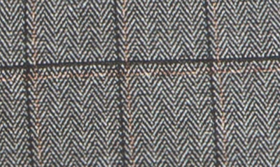 Maxstudio Max Studio Double Knit Wide Leg Pants In Grey/ Black Window Pane