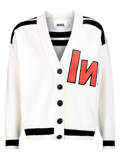 Shop Indee Kids Offwhite Cardigan For Girls