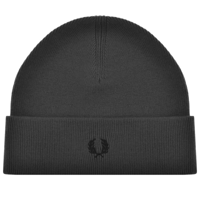 Shop Fred Perry Beanie Hat Grey