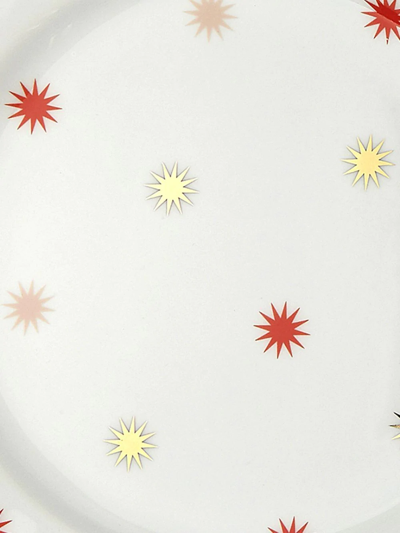 Bitossi Home 4 Piece Volta Dinner Plate Set In White