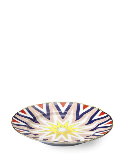Bitossi Home Folgore Dessert Plate In White