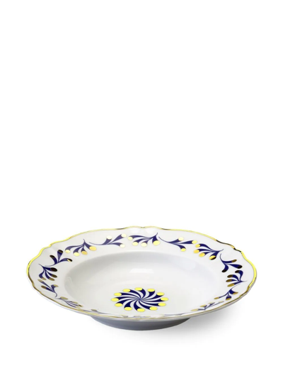 Bitossi Home Marino Four-set Deep Plates In White
