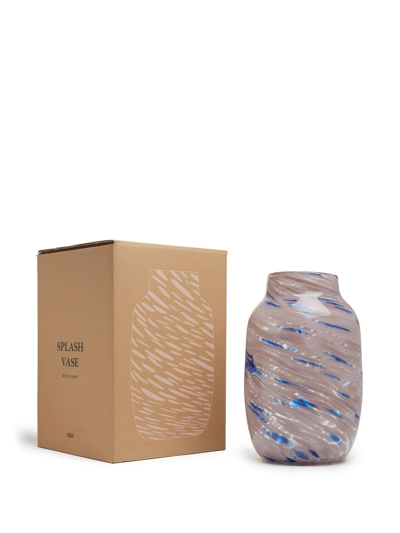 Shop Hay Splash Round Vase (30cm) In Neutrals