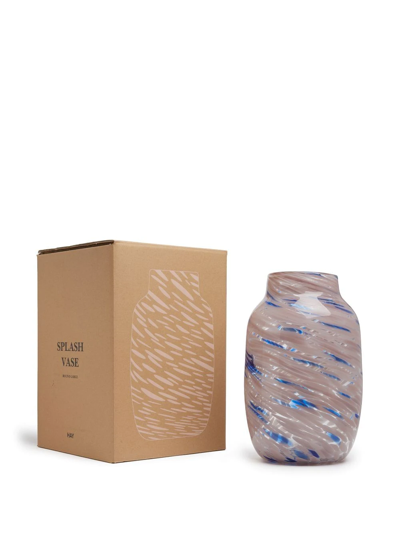 Hay Splash Round Vase (30cm) In Neutrals