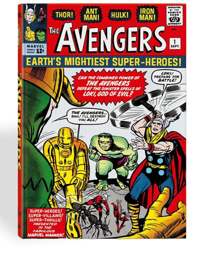 Shop Taschen Marvel Comics Library. Avengers Vol 1 1963-1965 In Orange