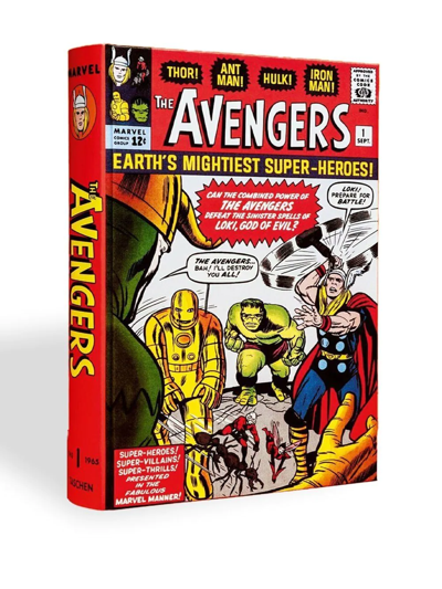 Shop Taschen Marvel Comics Library. Avengers Vol 1 1963-1965 In Orange