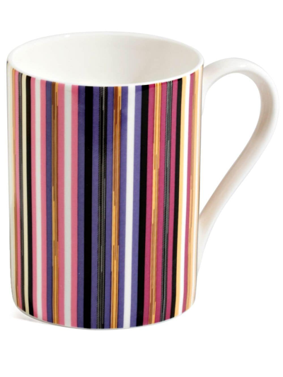 Shop Missoni Stripes Jenkins Mug In Pink