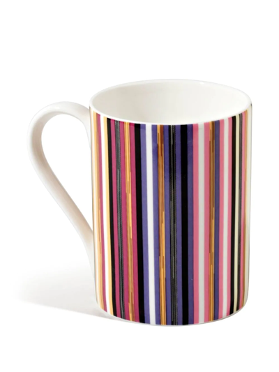 Shop Missoni Stripes Jenkins Mug In Pink
