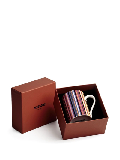 Shop Missoni Stripes Jenkins Mug In Pink