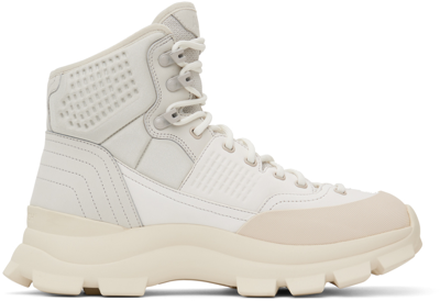 Shop Ambush Off-white Hiking Boots In Beige Beige