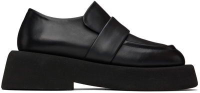 Shop Marsèll Black Gommellone Loafers