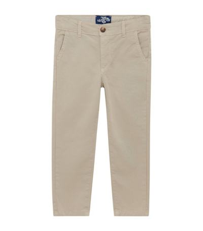 Shop Trotters Stretch-cotton Jacob Jeans (2-5 Years) In Beige