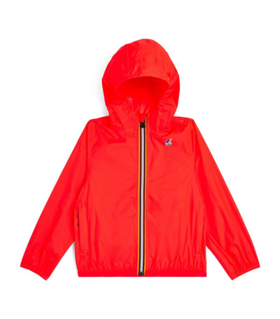 Shop K-way R&d Le Vrai 3.0 Claude Jacket (3-16 Years) In Red