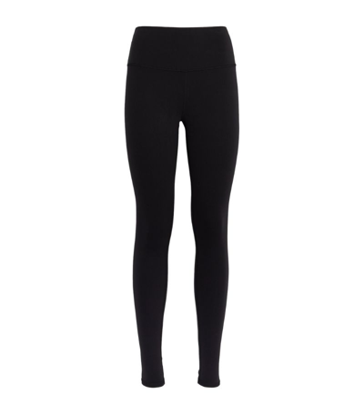 Shop Alo Yoga Airbrush High-waist Leggings In Black