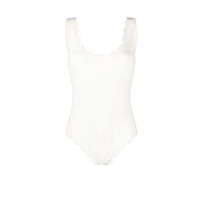 Shop Marysia Palm Springs Swimsuit - Women's - Elastane/polyamide In White