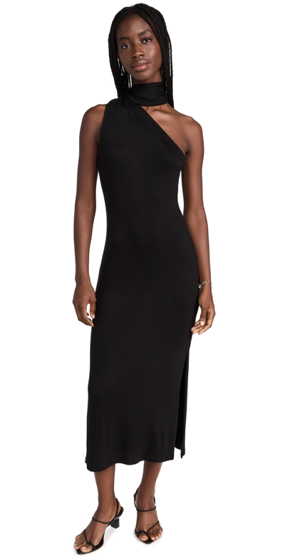 Shop Lna Orla Dress In Black