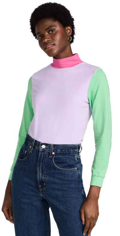 Shop Olivia Rubin Kit Top In Colorblock