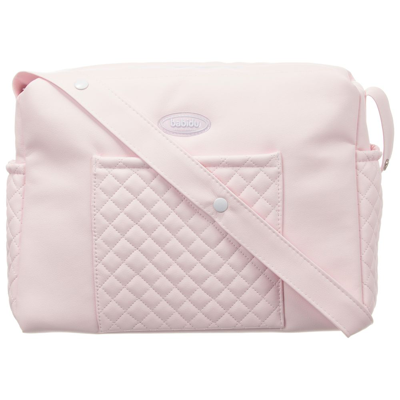 Shop Babidu Girls Baby Changing Bag (35cm) In Pink