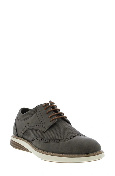 Shop English Laundry Prince Wingtip Derby In Olive