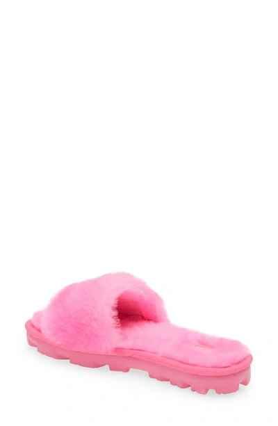 Shop Ugg Cozette Genuine Shearling Slipper In Taffy Pink