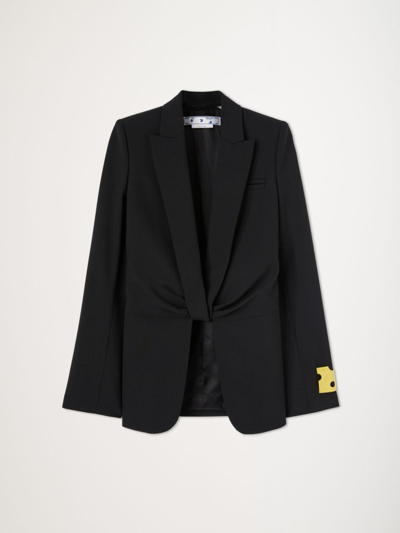 Shop Off-white Jacket In Nero