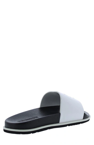 Shop Robert Graham Adrift Slide Sandal In White