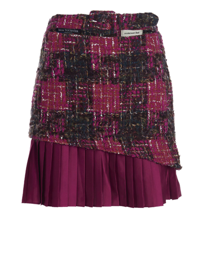 Shop Andersson Bell Blair Skirt In Purple