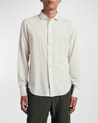 Shop Rag & Bone Men's Dobby Pursuit 365 Sport Shirt In Marsh