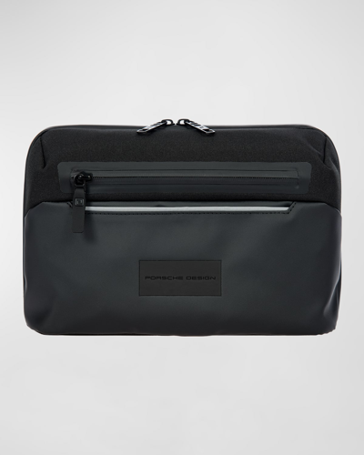 Shop Porsche Design Urban Eco Washbag In Black