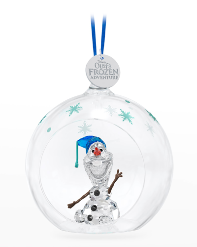 SWAROVSKI FROZEN OLAF BALL ORNAMENT 
