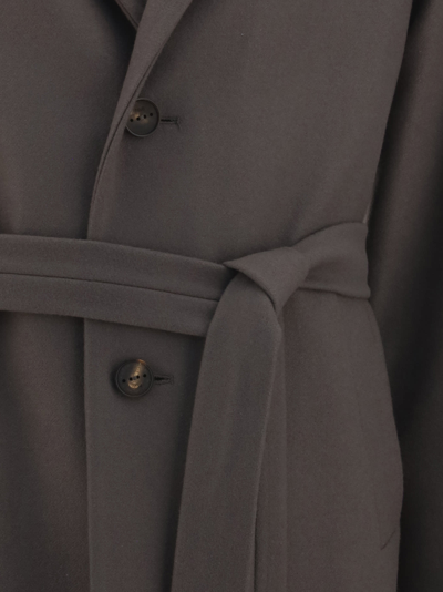 Shop Hevo Coat In Dark Grey