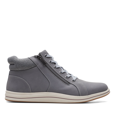 Shop Clarks Breeze Glide In Grey