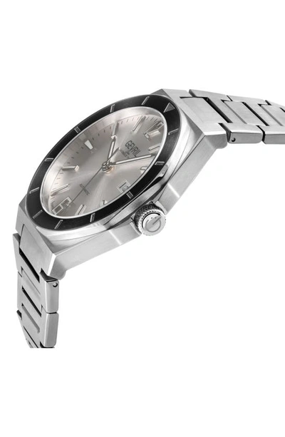 Shop Gevril High Line Automatic Bracelet Watch, 43mm In Silver