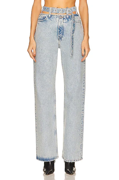 Y/project Jeans-26 Nd Y Project Female In Ice Blue