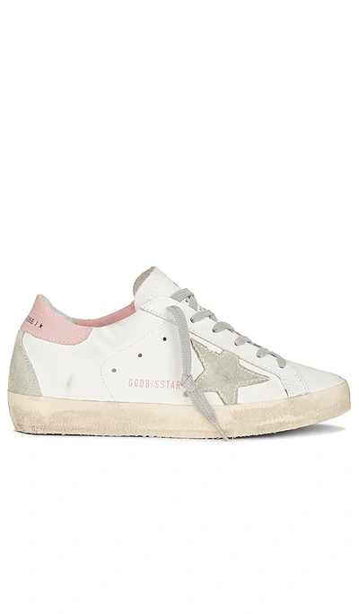 Shop Golden Goose Super-star Sneaker In White  Ice  & Light Pink